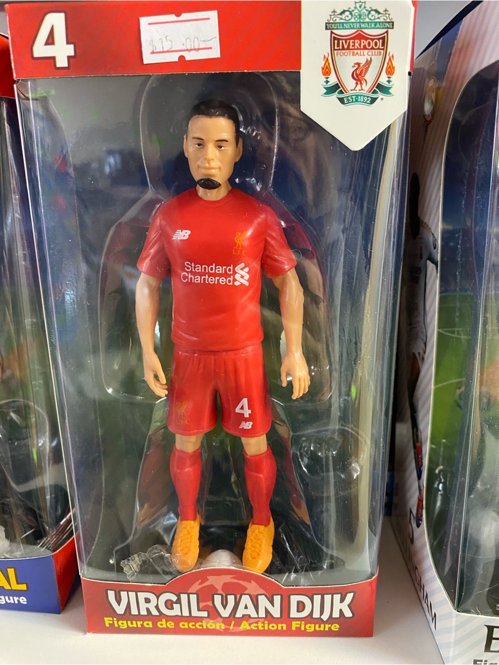 Liverpool Red Football Player Collectible